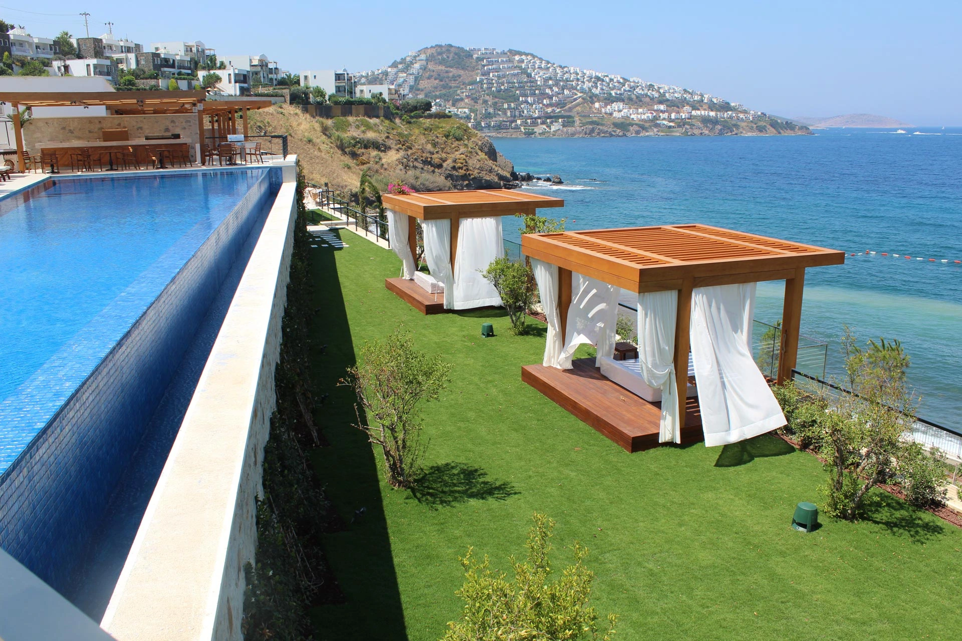 Pedan İnşaat tarafından Bodrum bölgesinde tamamlanan konut uygulaması
